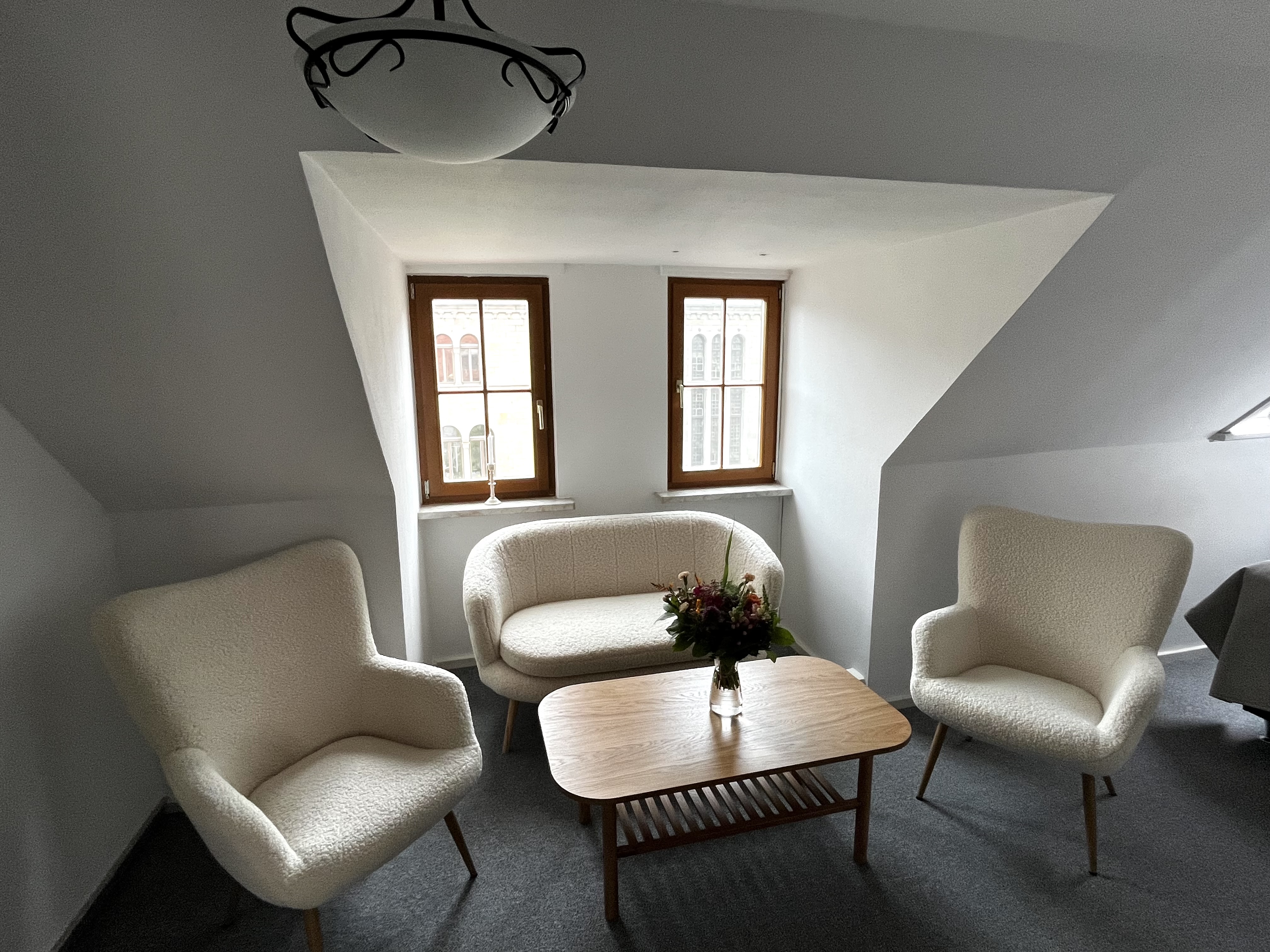 Wohnbereich der Ferienwohnung Charlotte